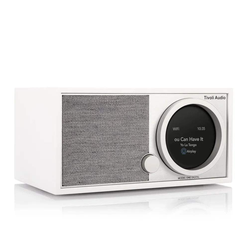 DEMOVARE - Tivoli Audio Model ONE GEN.2 Computerized Højtaler (Hvid, Grå)