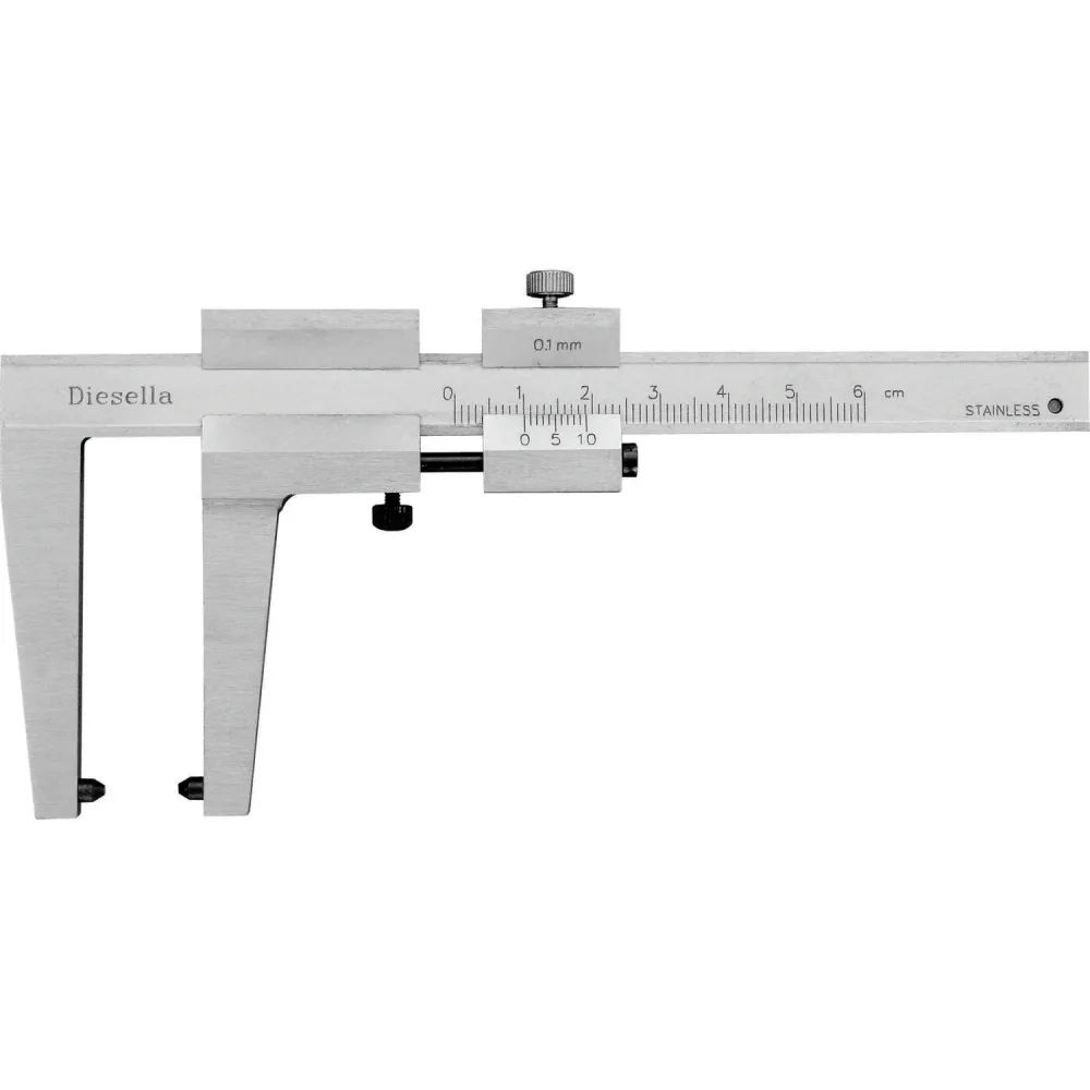 DIESELLA Skydelære til bremseskiver 0-60x0,1 mm med 52 mm kæber