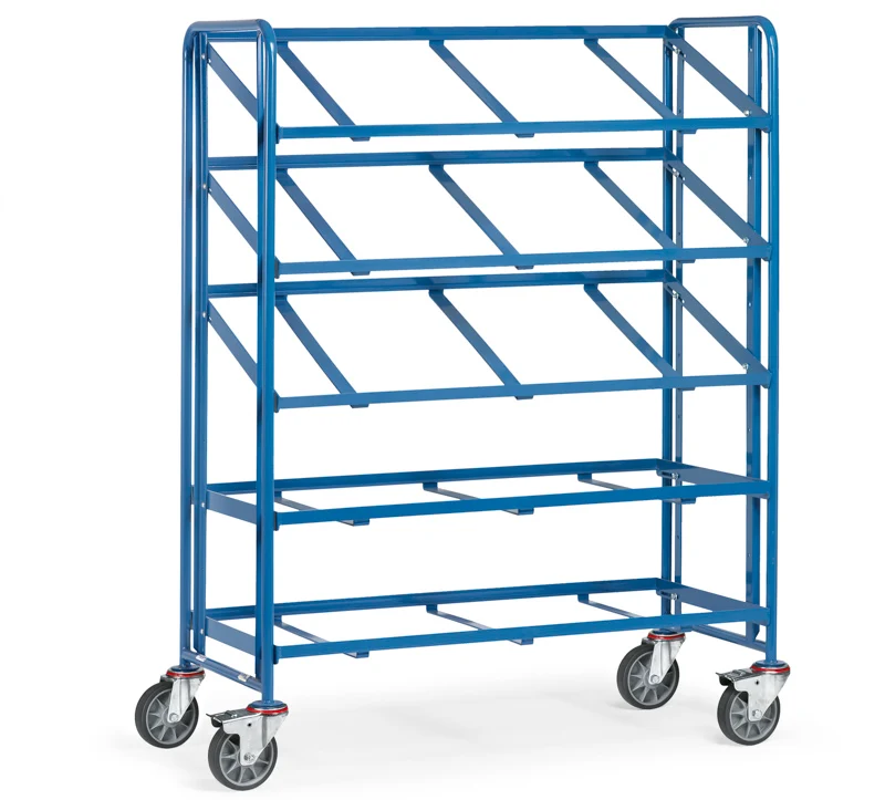 Euro-kasse-vogn åben ramme
