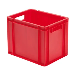EURO-plastkasse - 400 x 300 x 320H mm - LA-KA-PE Roed