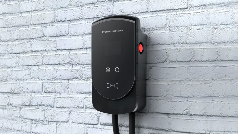 K2 EV-oplader, vægmonteret, EU-standard, version til hjemmebrug, 11KW, 16A, 3 Phase
