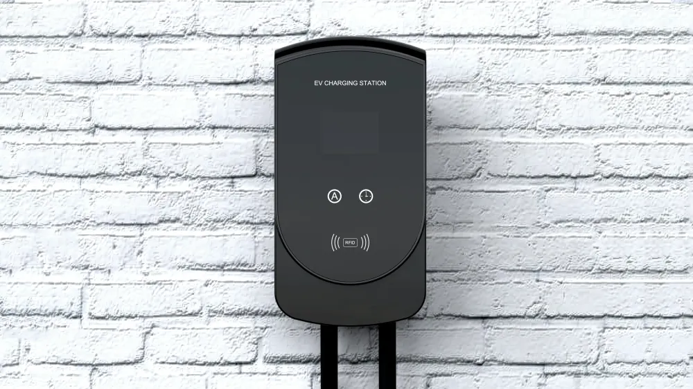 K2 EV-oplader, vægmonteret, EU-standard, version til hjemmebrug, 11KW, 16A, 3 Phase