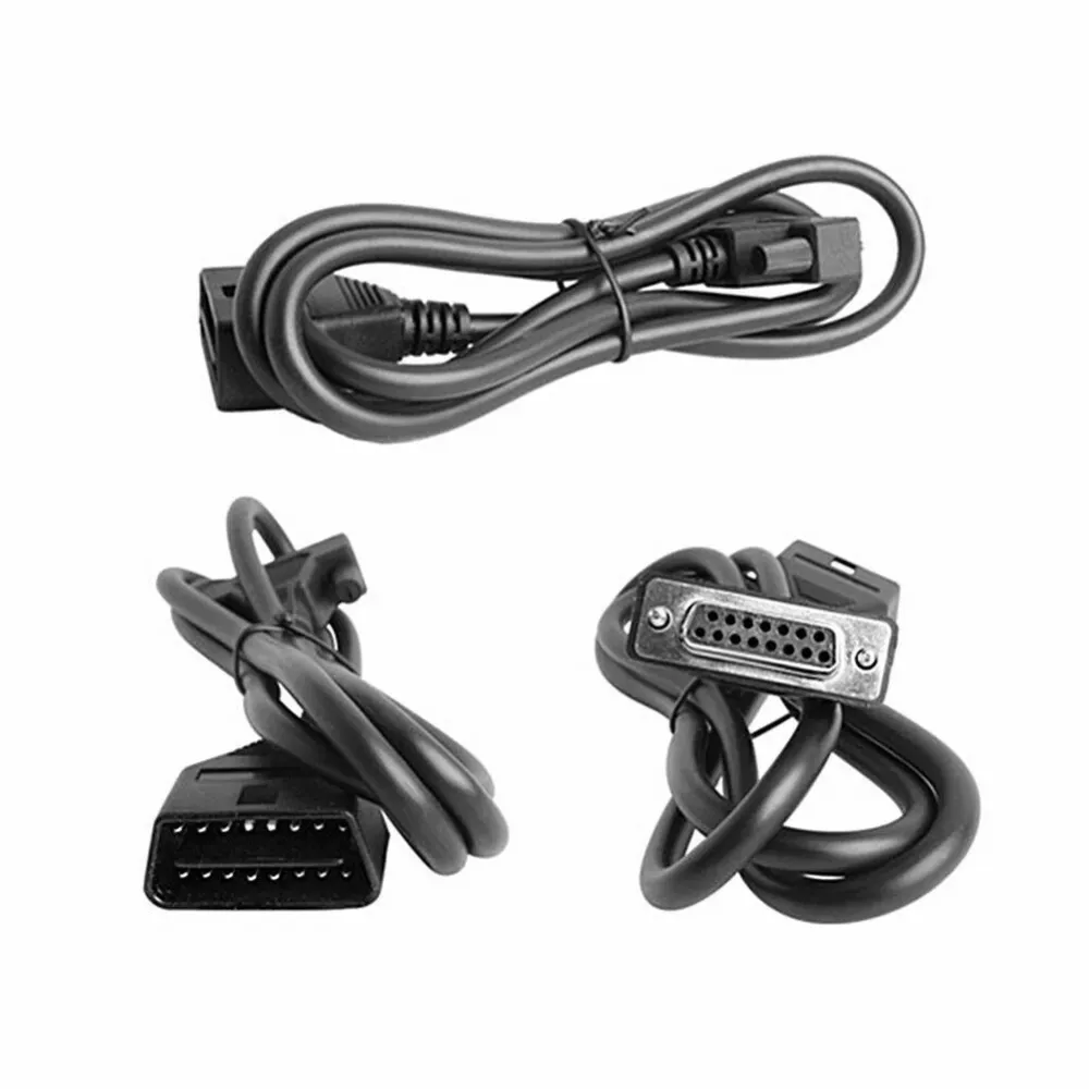 icarsoft hovedkabel OBD II 16 pin han til DB 15 pin hun