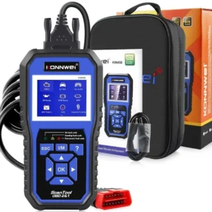 KONNWEI KW450 OBDII+EOBD Bil fejldetektor Til VW, Audi, Seat, Skoda Fuld System Diagnostic Scanner Diagnostic Tool