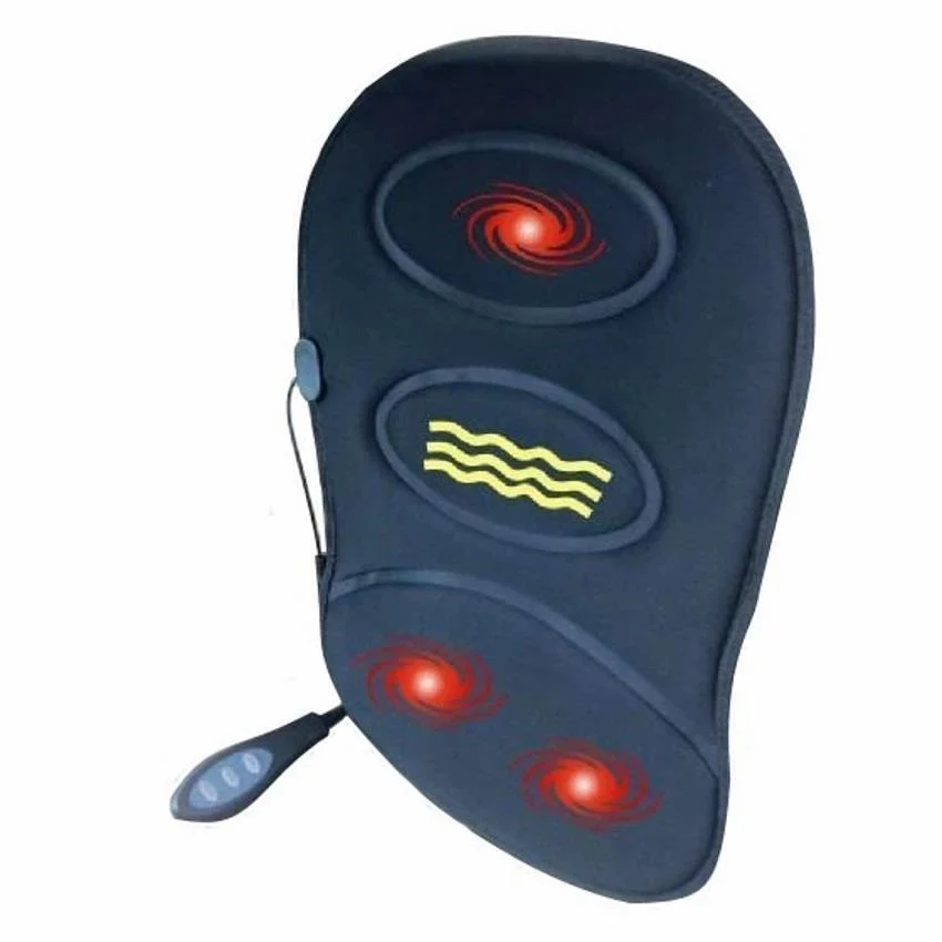 Massagepude til hjem & bil - 4 massagehoveder - med varme -