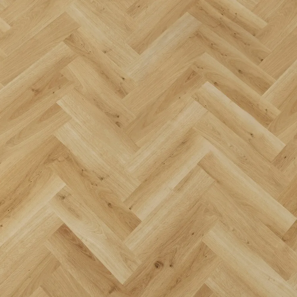 Migadan Select LVT klik med kork - Sildeben 185 Lys natur