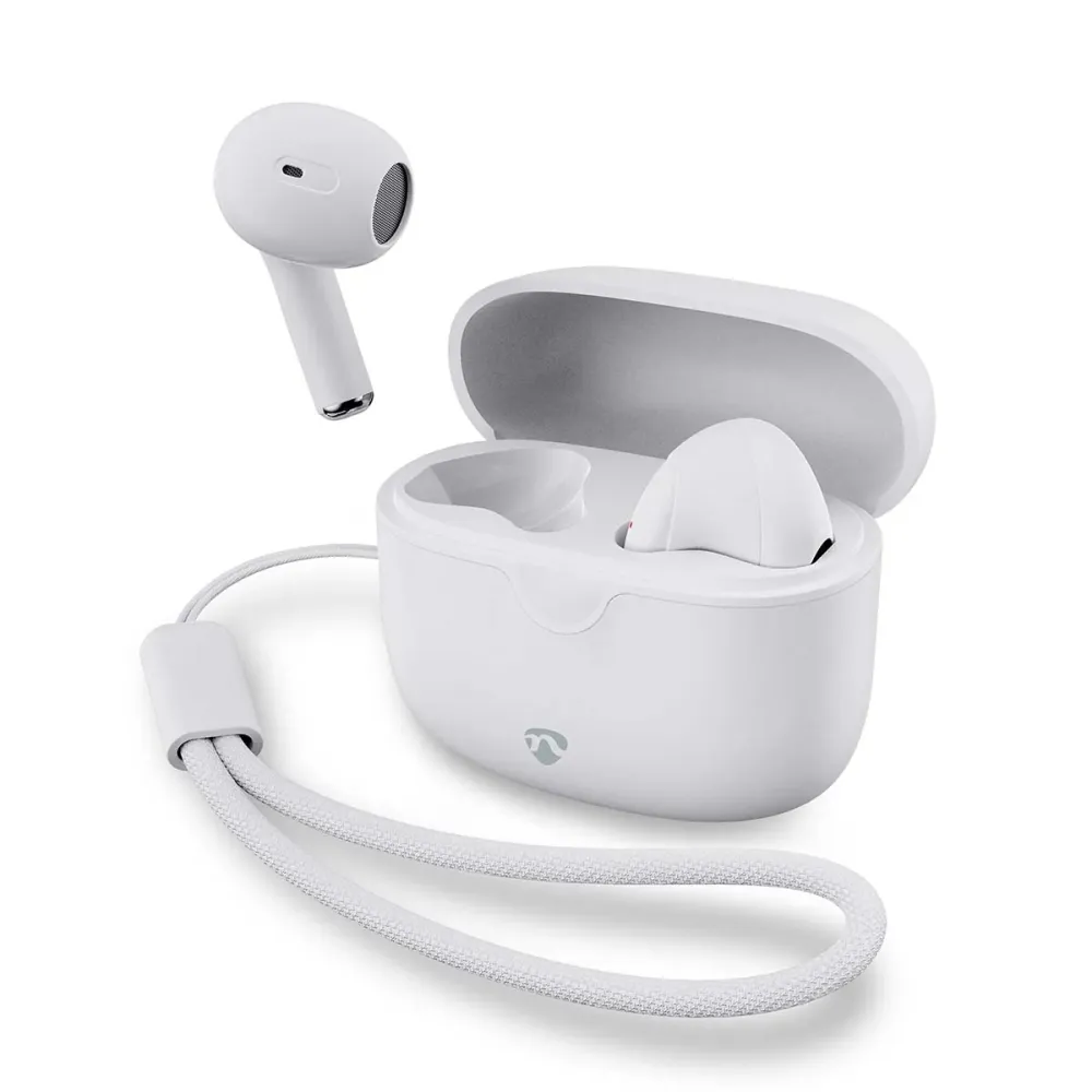 Nedis - Fuldt Trådløse hovedtelefoner | Bluetooth® | Maksimal batteritid: 16 timer | Touch Control | Opladningsholder | Tr...
