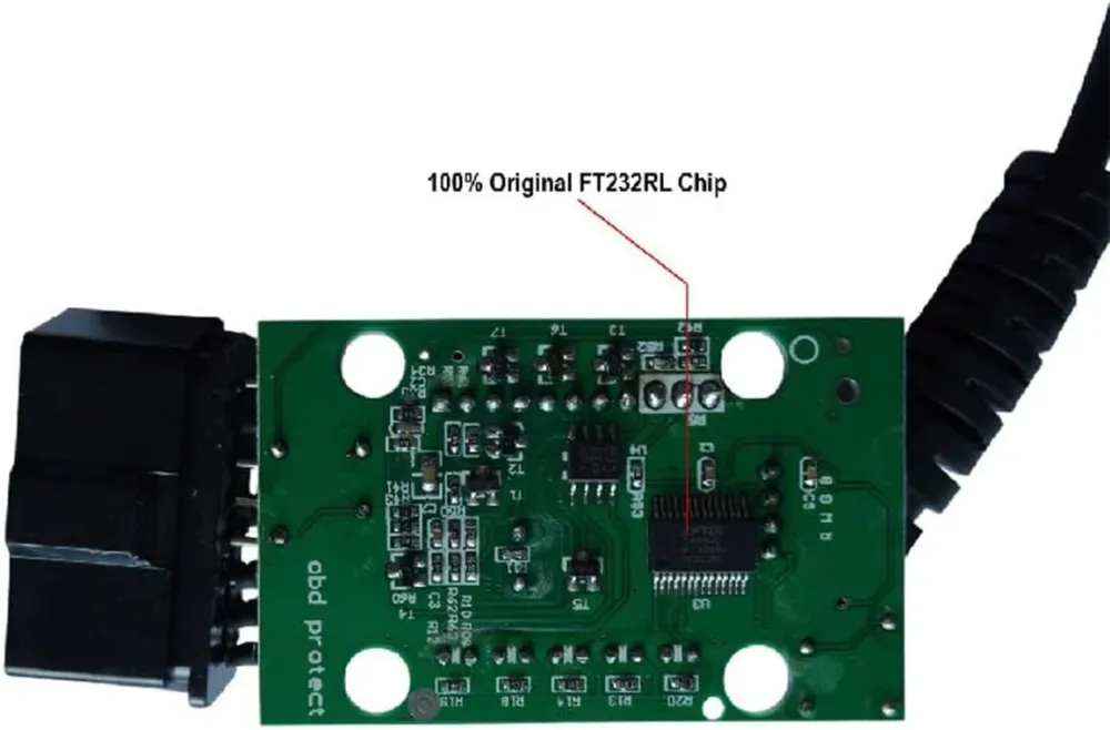 OBD2 Diagnostic Scanner ELM327 V1.5 USB ELM 327 med PIC18F25K80 Chip