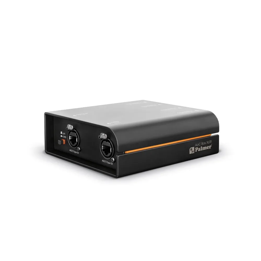 Palmer AoC Box XLRf - Audio over Cat-boks fra etherCON til 4 x XLR hun