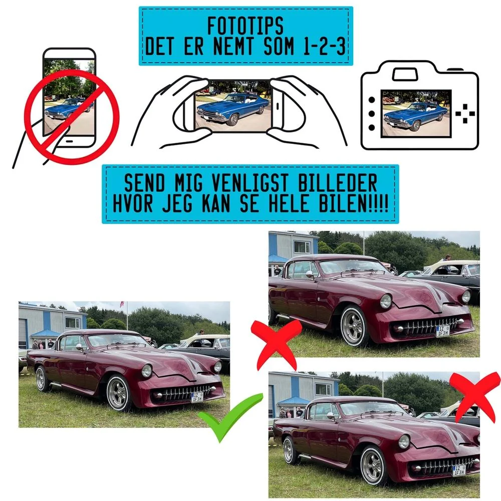 Personlig - Skilt Til Biludstilling, Car Show #2