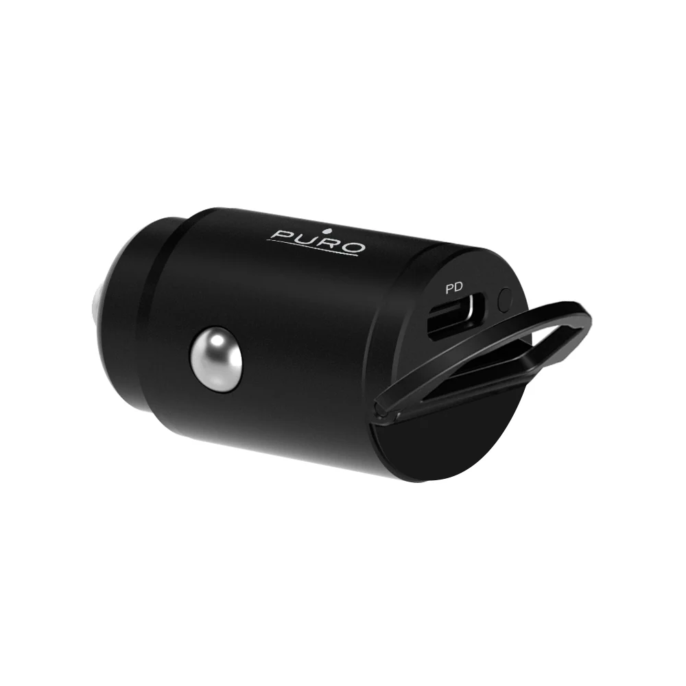 Puro Kompakt Biloplader 20W med 1x USB-C-PORT Port