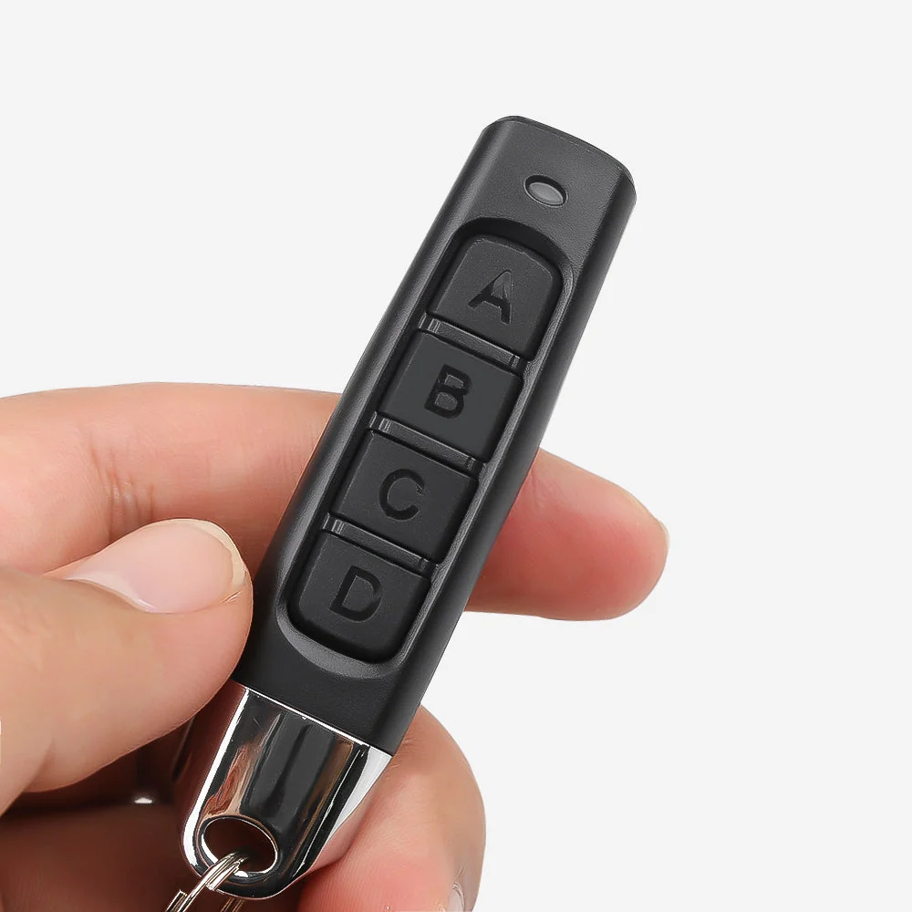 RemoteDuplicate 1+1 GRATIS - Fjernbetjening Duplikat Garage Døre, Porte og Car Låse Sort