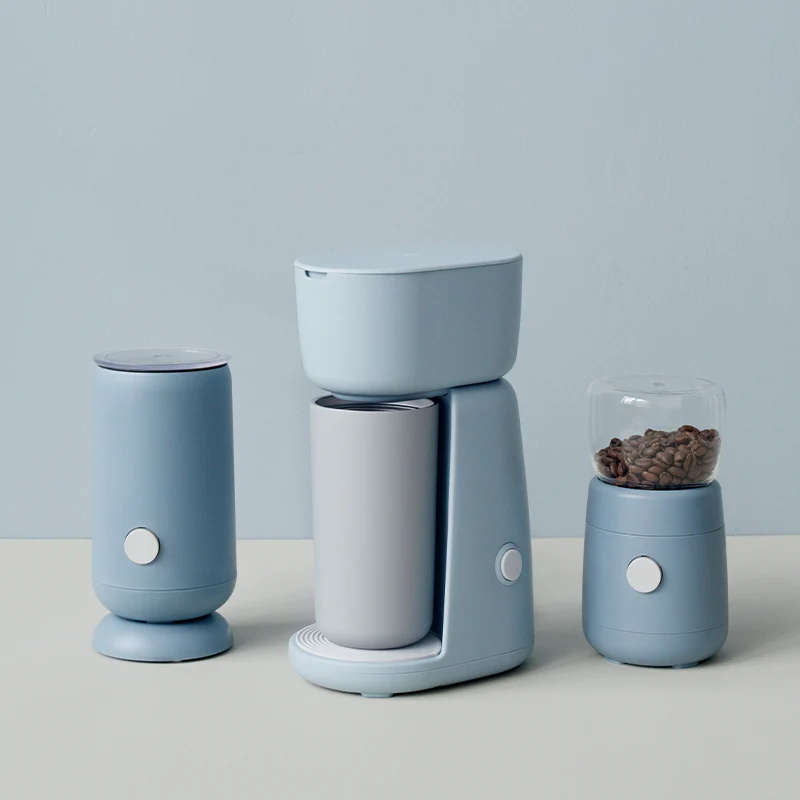 RIG-TIG - FOODIE elektrisk mælkeskummer dusty sapphire