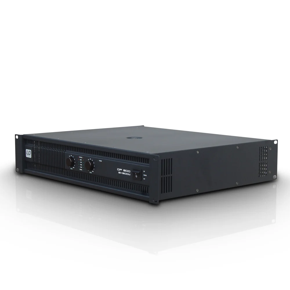 LD Systems DEEP2 600 - Effektforstærker (2x300W, 8 Ohm)