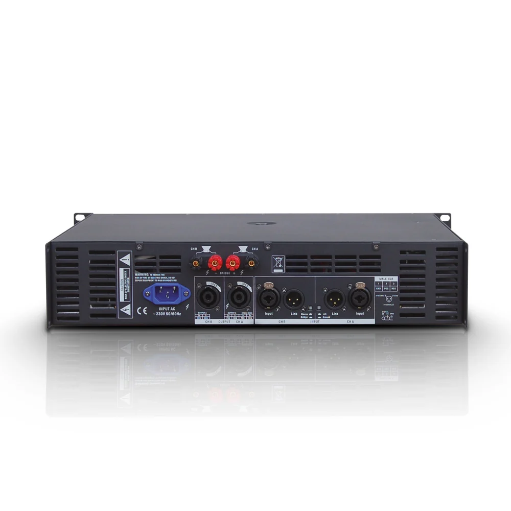 LD Systems DEEP2 600 - Effektforstærker (2x300W, 8 Ohm)