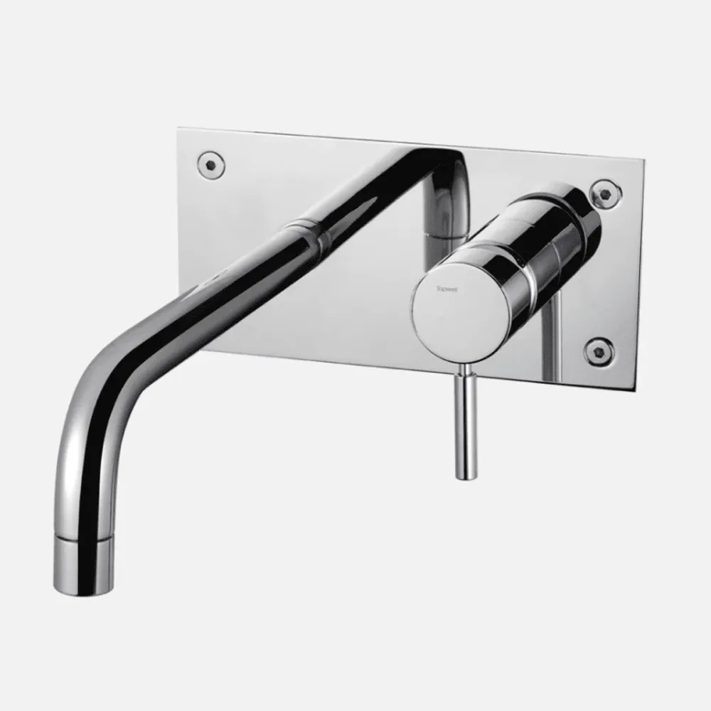 Tapwell BOX008 indbygningsarmatur til håndvask - inkl. indbygnings-BOX 2.0 beskeden - 234mm tud - krom