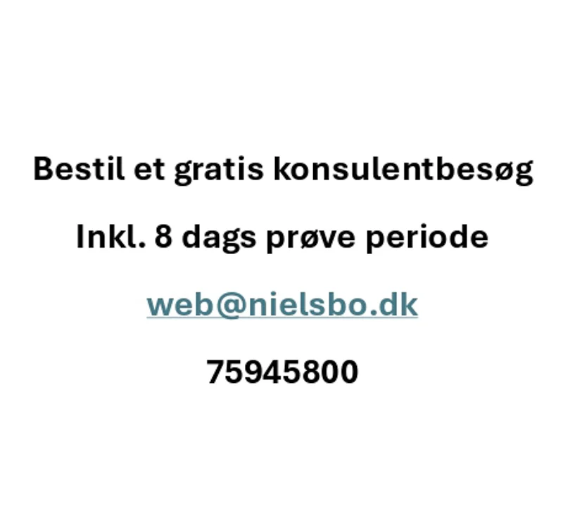 Uni 110 kg - El trappesækkevogn inkl. automatisk bremse