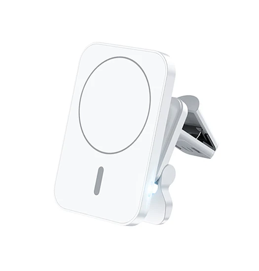 W-987 QI Trådløs MagSafe oplader til bil - Kridt