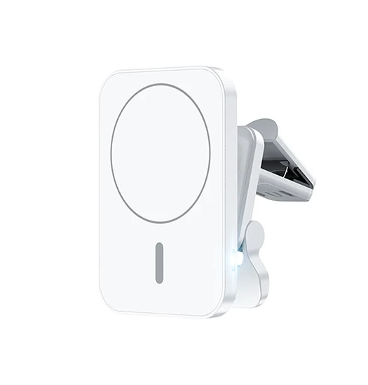 W-987 QI Trådløs MagSafe oplader til bil - Kridt