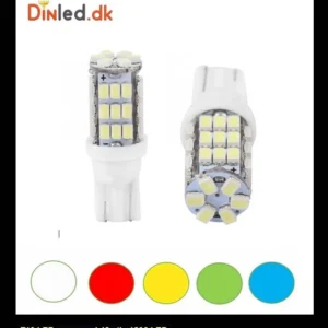 T10 W5W LED pære - 42 SMD LED - 12v 1
