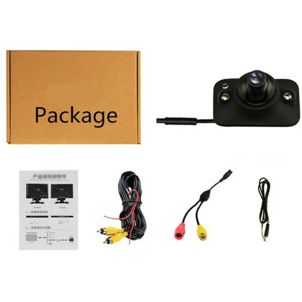 170 ° NTSC Reverse Backup Car Rear View Camera Night Vision Parking HD Vandtæt