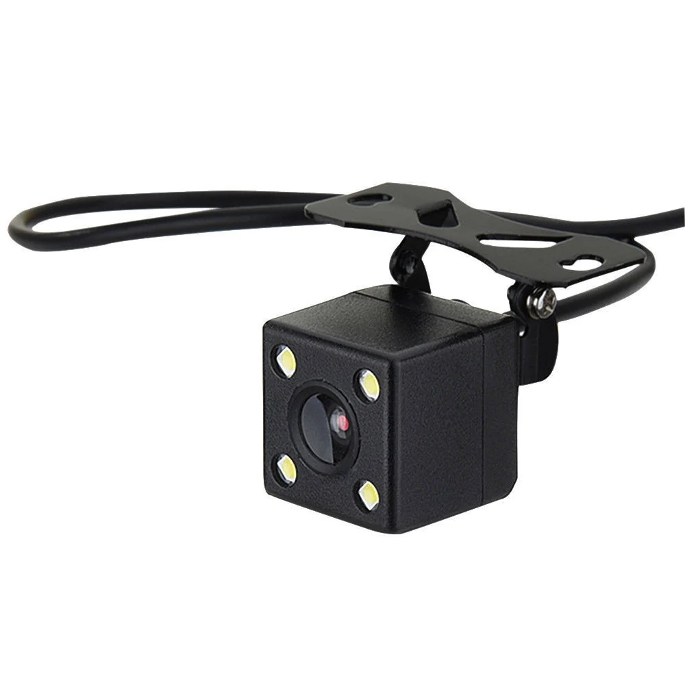 Baksiden bagfra Kameraets tilbagevendende parkering Cam Natvision Vandtæt 4 LED 170 ° HD
