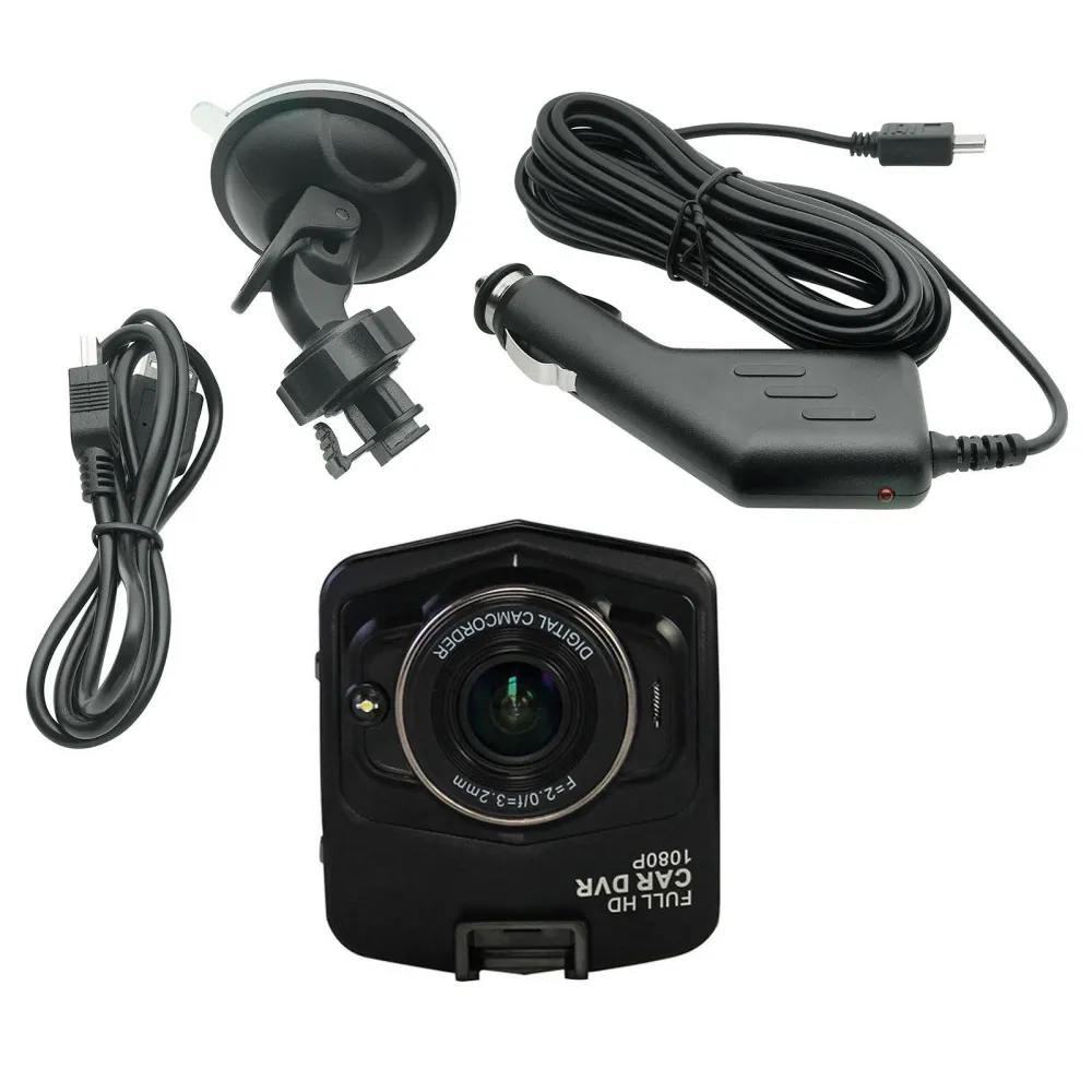 HD 1080P Car DVR Camera Dash Cam Video Recorder Black Night Vision G sensor