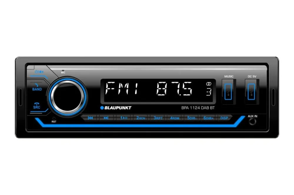 Blaupunkt BPA 1124 Bilradio m. DAB+ og Bluetooth-enabled
