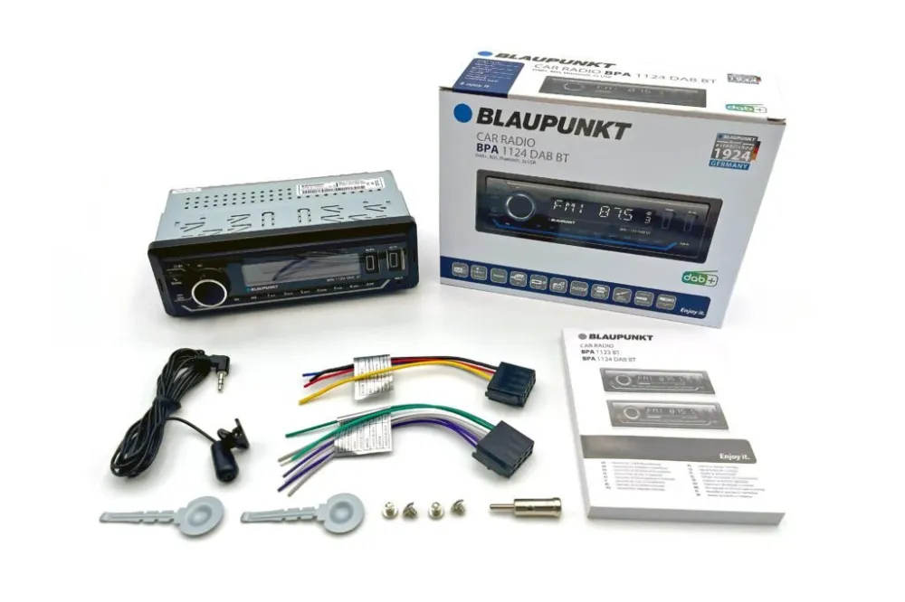 Blaupunkt BPA 1124 Bilradio m. DAB+ og Bluetooth-enabled
