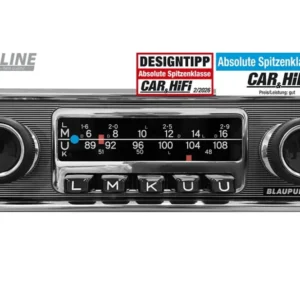 Blaupunkt FRANKFURT Retro bilradio, Bluetooth-enabled, FM/DAB+