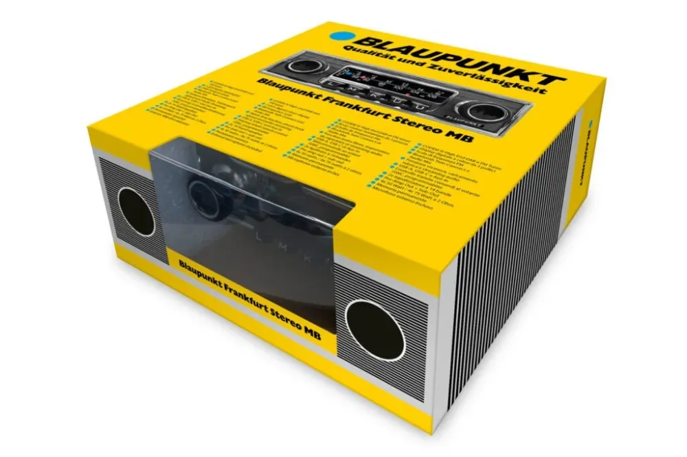 Blaupunkt FRANKFURT Retro bilradio, Bluetooth-enabled, FM/DAB+
