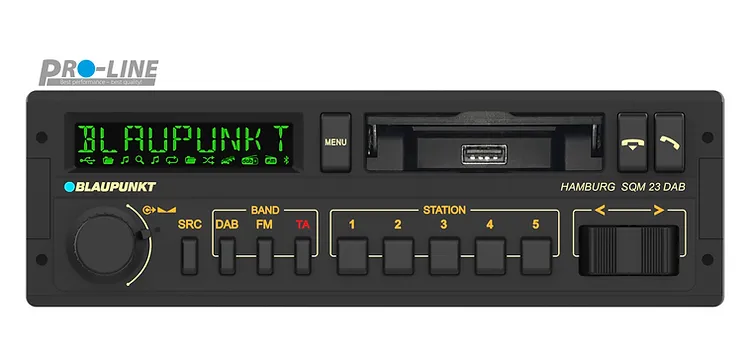 Blaupunkt Hamburg SQM 23 DAB Bilradio m. DAB+ og Bluetooth-enabled