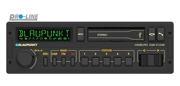 Blaupunkt Hamburg SQM 23 DAB Bilradio m. DAB+ og Bluetooth-enabled