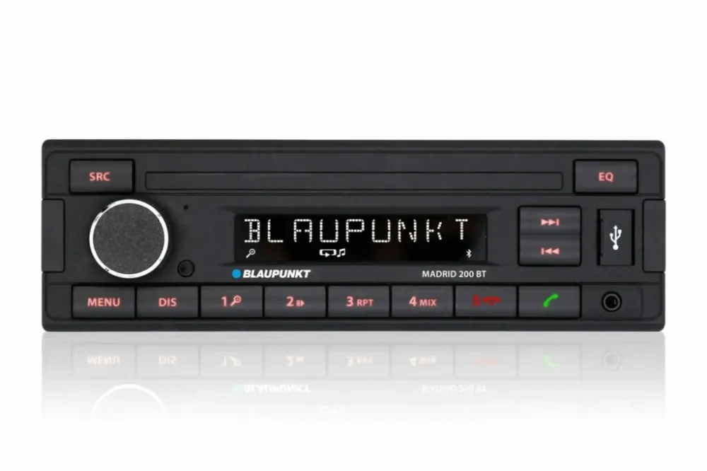 Blaupunkt Madrid 200 BT Bilradio m. Wireless pairing