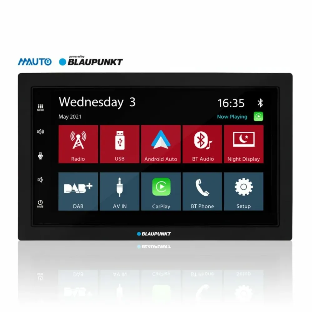 Blaupunkt Rotterdam 600 Bilradio m. CarPlay, AndroidAuto, Wireless pairing