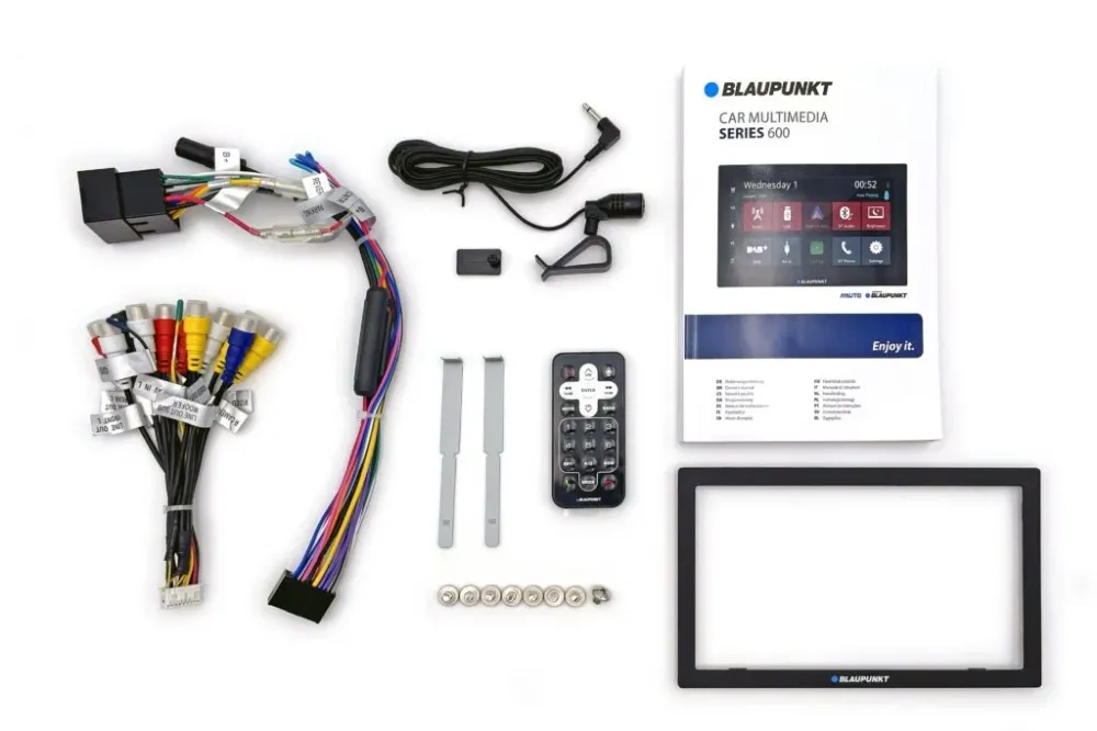 Blaupunkt Rotterdam 600 Bilradio m. CarPlay, AndroidAuto, Wireless pairing