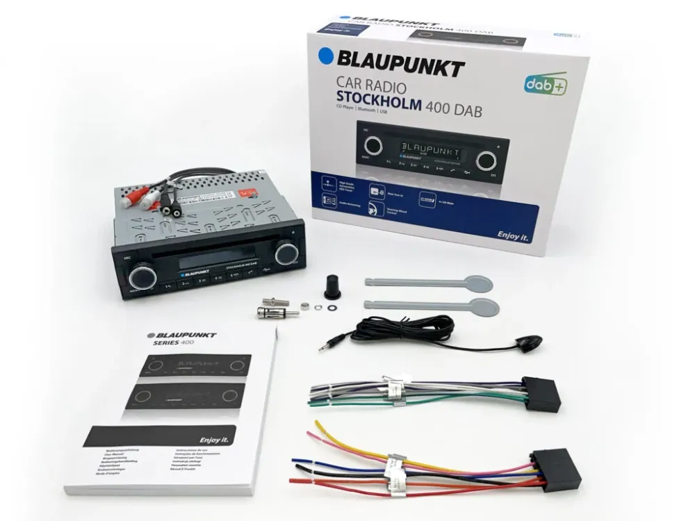 Blaupunkt Stockholm 400 Bilradio m. DAB,FM og Wireless pairing