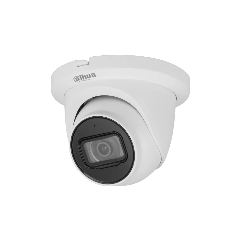 Dahua DH-IPC-HDW5842TM-ASE – 8MP AI Eyeball kamera med stable linse og IR Sort