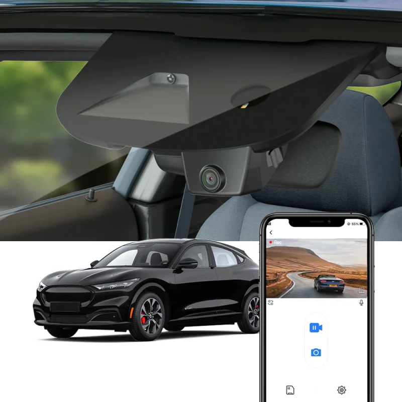 Fitcamx Dash Cam til Ford Mustang Mach-E