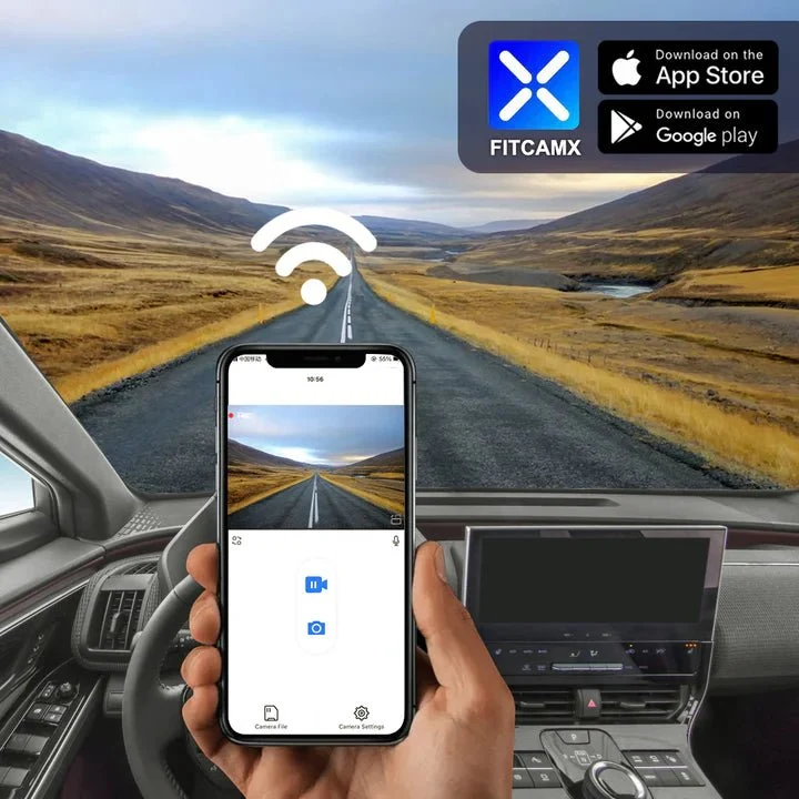 Fitcamx Dash Cam til XPeng G6 2023-2025