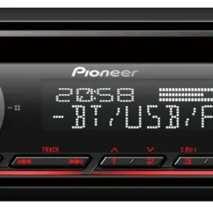 Pioneer DEH-S320BT 1-DIN Bilstereo m. Bluetooth-enabled