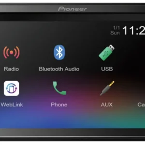 Pioneer DMH-A240BT Multimedie Bilradio m. Wireless pairing
