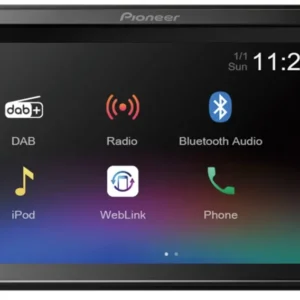 Pioneer DMH-A240DAB Bilstereo Multimediaafspiller Bluetooth/DAB+