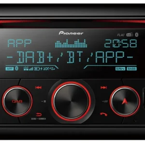 Pioneer FH-S820DAB 2-DIN Bilstereo m. DAB og Bluetooth-enabled