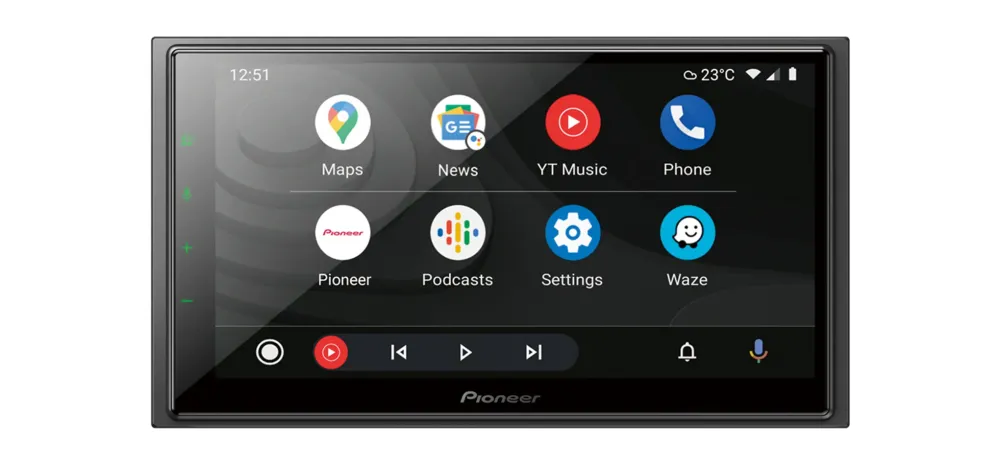 Pioneer SPH-EVO64DAB 2-DIN Bilstereo m. Trådløs CarPlay, DAB radio og Wireless pairing