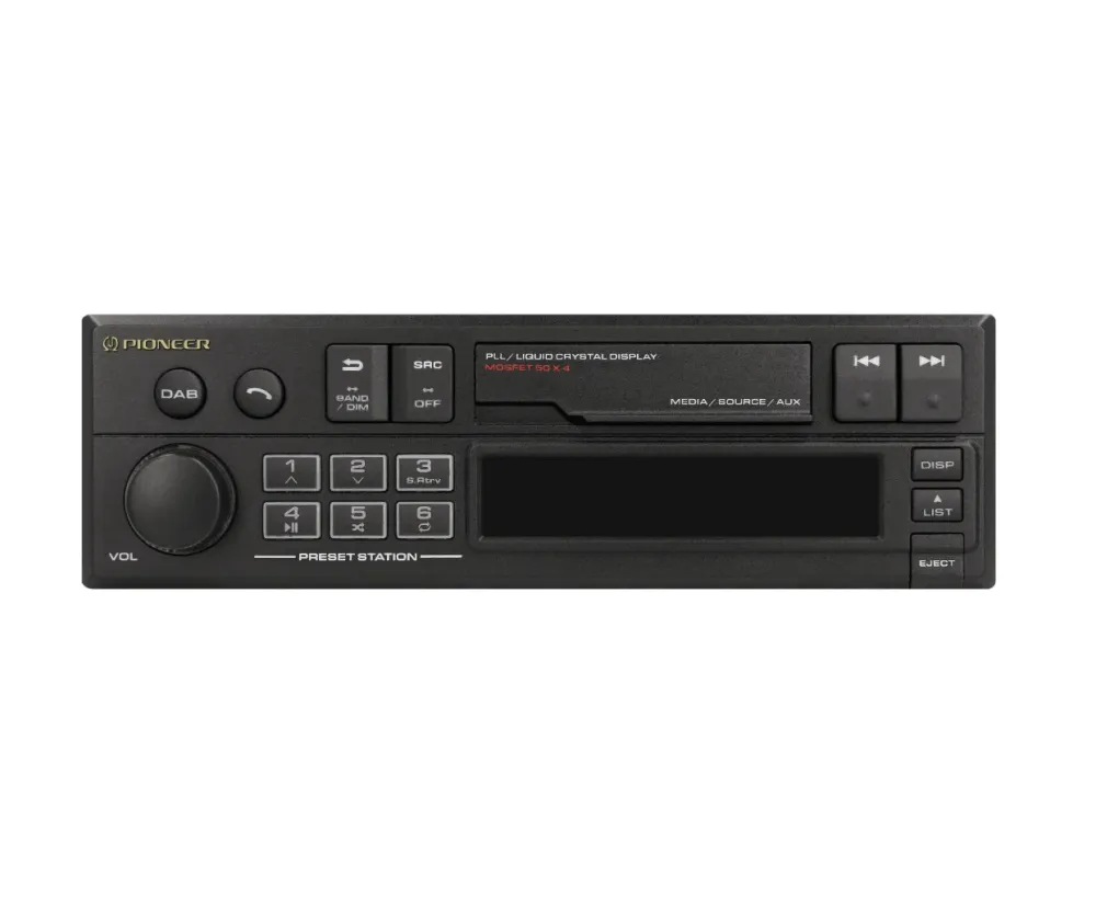 Pioneer SXT-C10PS Nostalgisk Bilradio m. DAB+ og Bluetooth