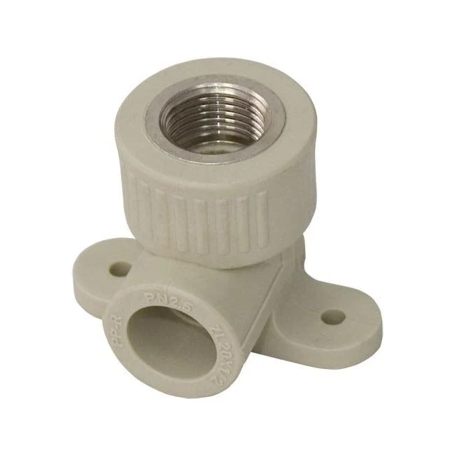 PP-R vinkelfitting Idmar Group vægmontering med indvendigt gevind 16 x 1/2"