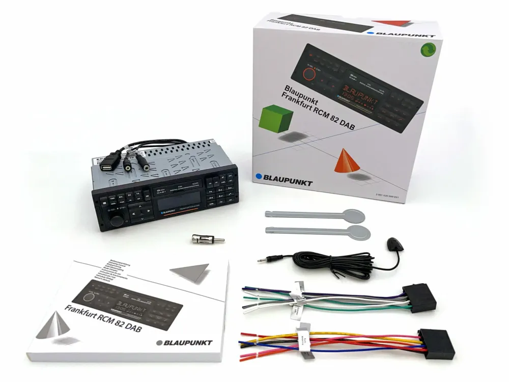 RETURVARE - Blaupunkt Frankfurt RCM 82 Bilradio m. DAB+ og Bluetooth-enabled