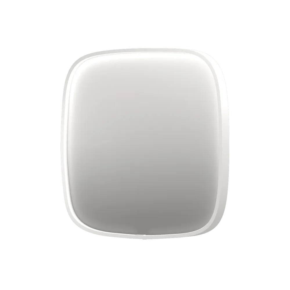 SP31 superellipse spejl med direkte LED - 60x4x60 - mat alabast