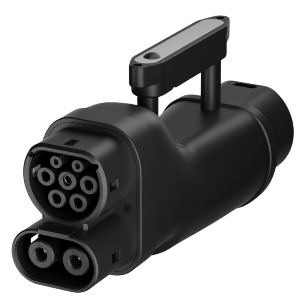 Adapter til opladning af elbiler GBT til CCS2